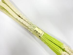未使用品　正絹　手組帯締め